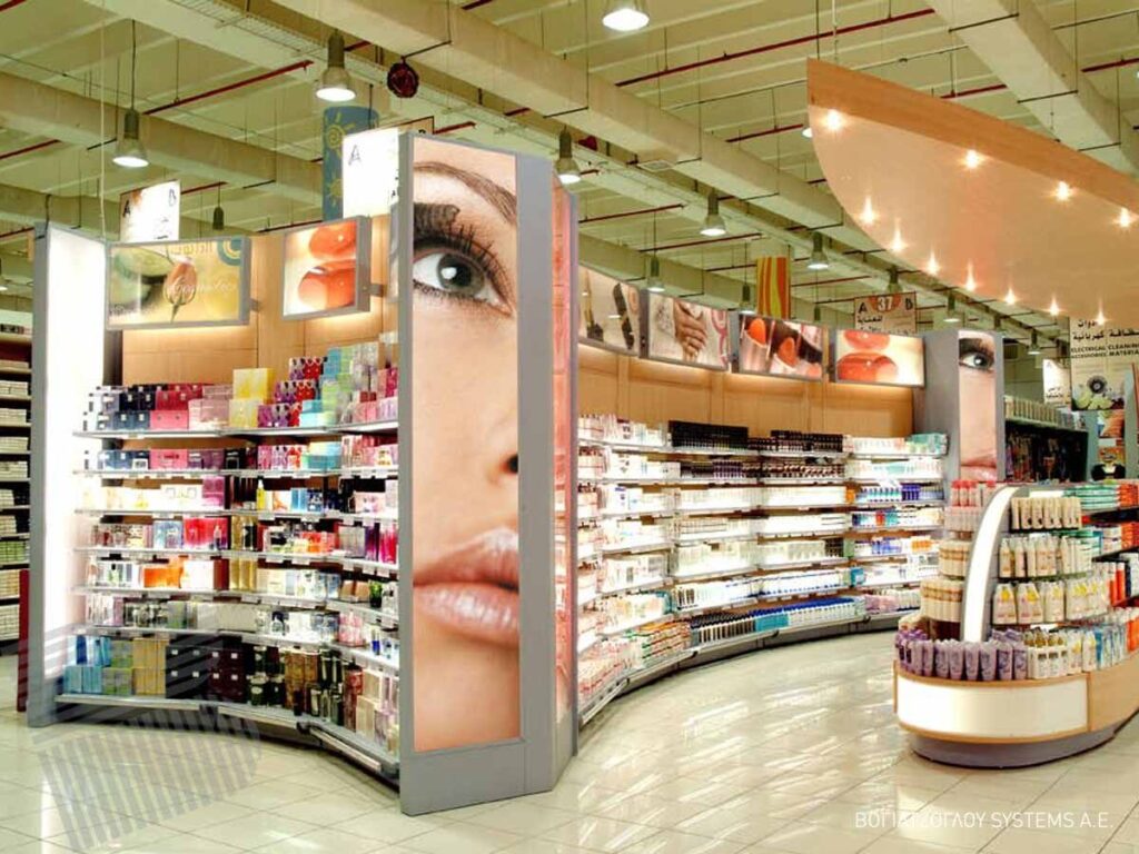 Cosmetics store furniture