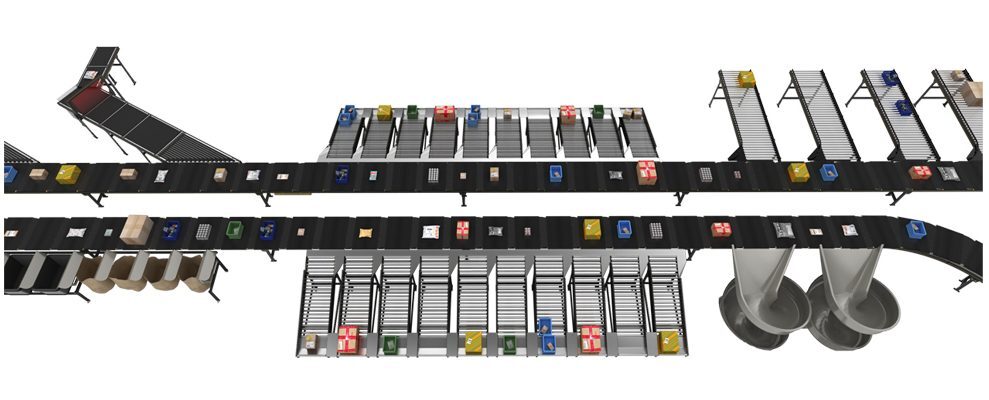 Sorter Cross Belt